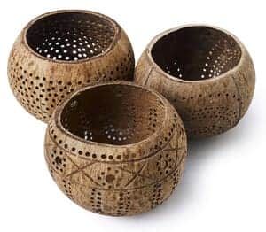 coconut candle holders 01