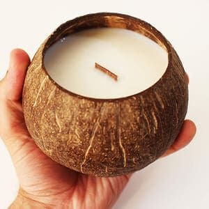 coconut candles