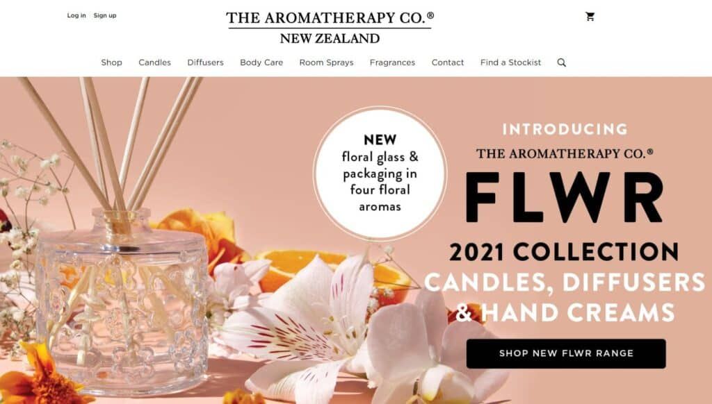 the aromatherapy co